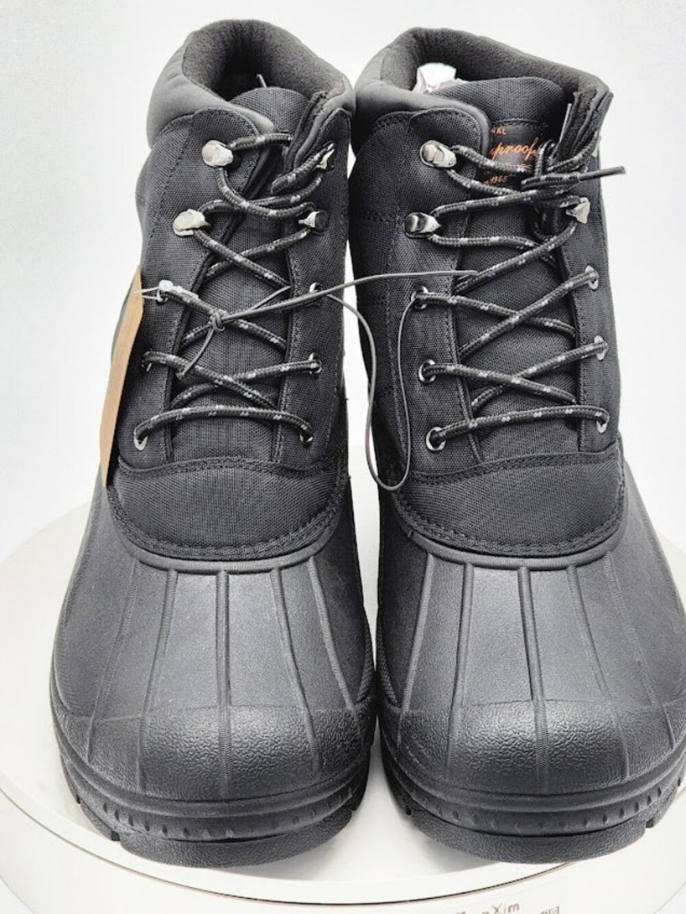 Weatherproof Vintage Jack Men’s Size 13 M Black Waterproof Winter Snow Boots - Picture 8 of 11